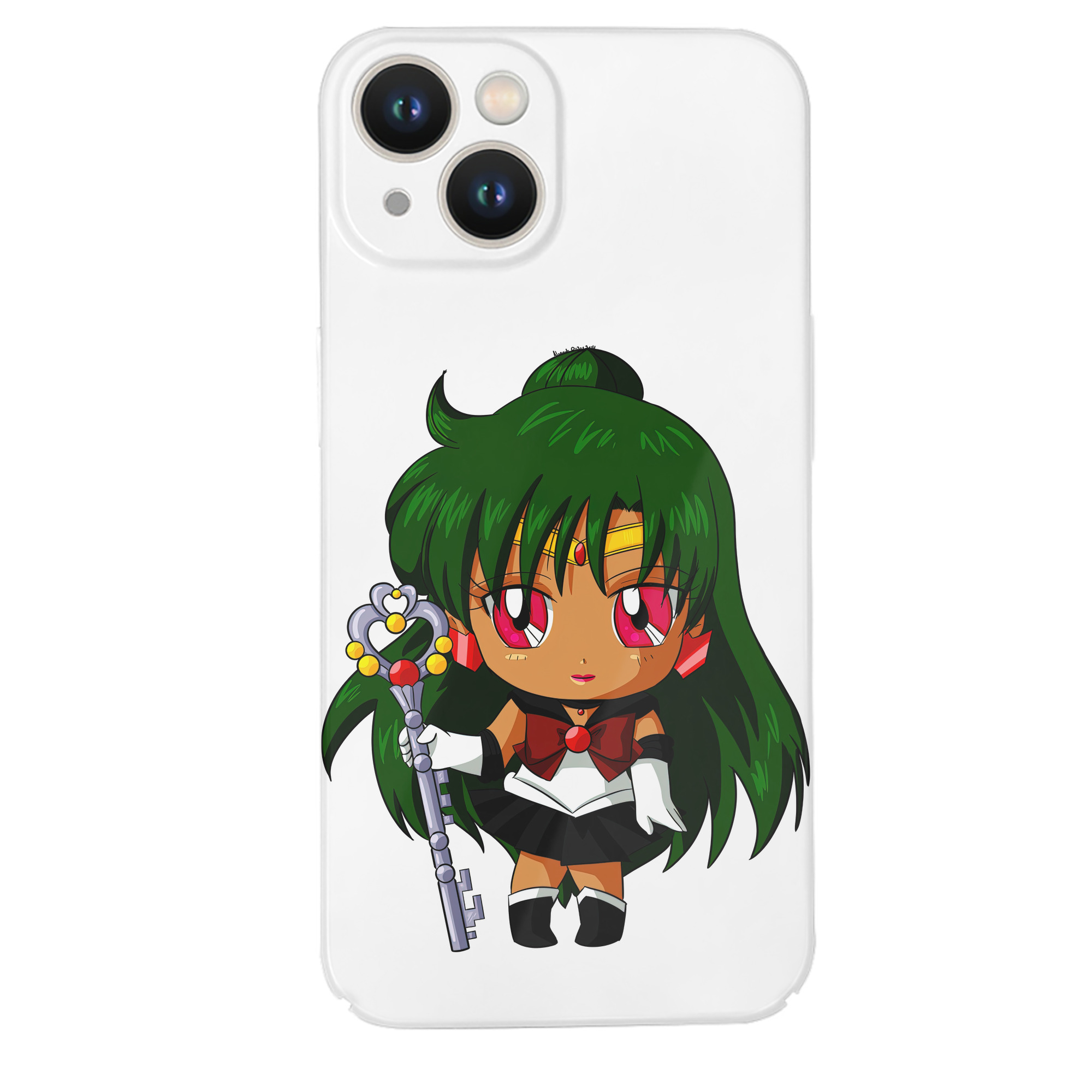 （画像用） 美少女戦士セーラームーン 冥王せつな Sailor Moon Meiou Setsuna 【iPhone 14シリーズ対応】ハードケース